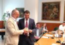 Il Comandante della Guardia di Finanza Michele Esposito saluta Padova, ricevuto dal presidente Santocono