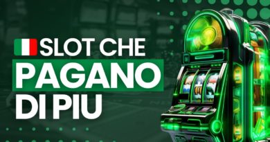 Le slot online che pagano di più del 2025